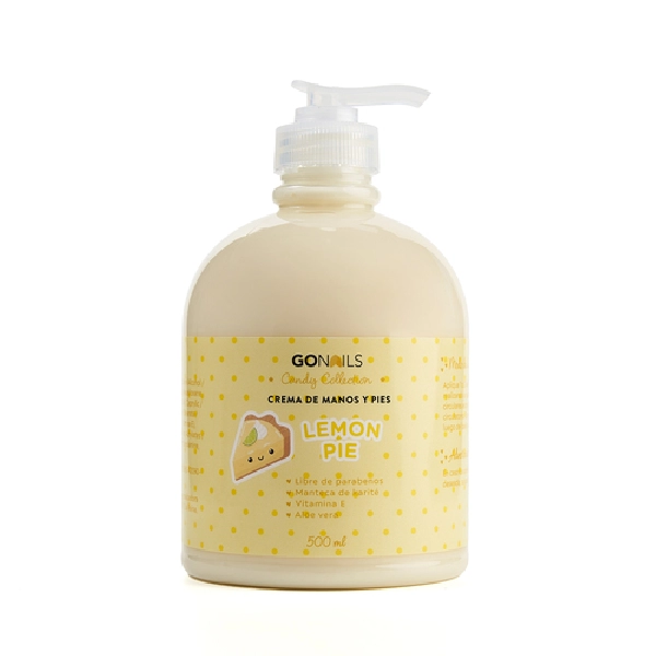 Foto Principal Go Nails Crema de Manos y Pies 500ml - Pie de Limón